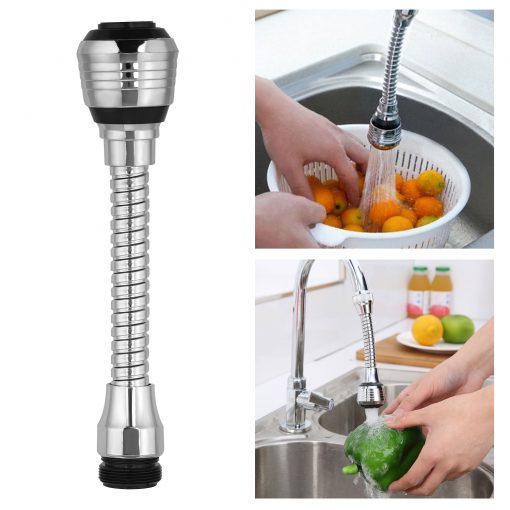 Flexible Nozzle Spout Water Saving Home Kitchen Sink Tap Faucet Extender