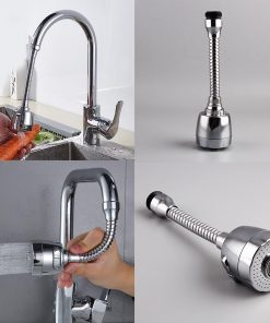 Flexible Nozzle Spout Water Saving Home Kitchen Sink Tap Faucet Extender